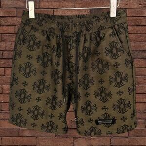 Chrome Hearts Men's Brown Shorts